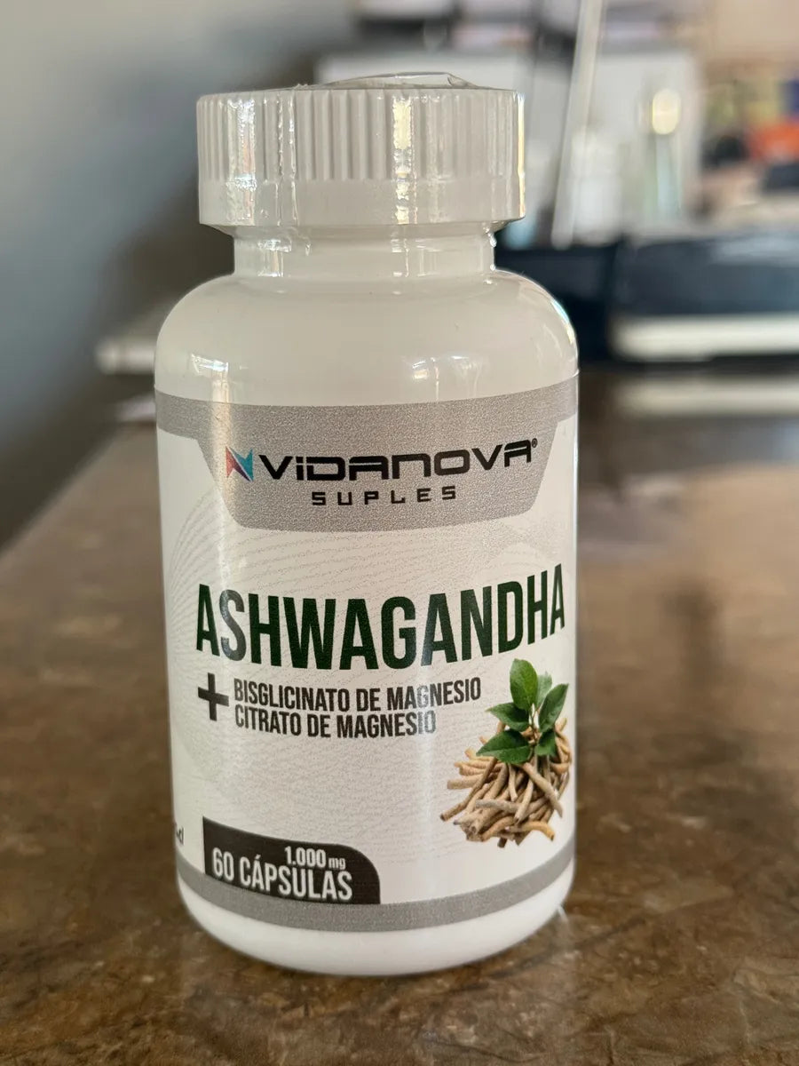 Ashwagandha + Magnesio 1000mg 60 CAPS / Oferta exclusiva solo por hoy