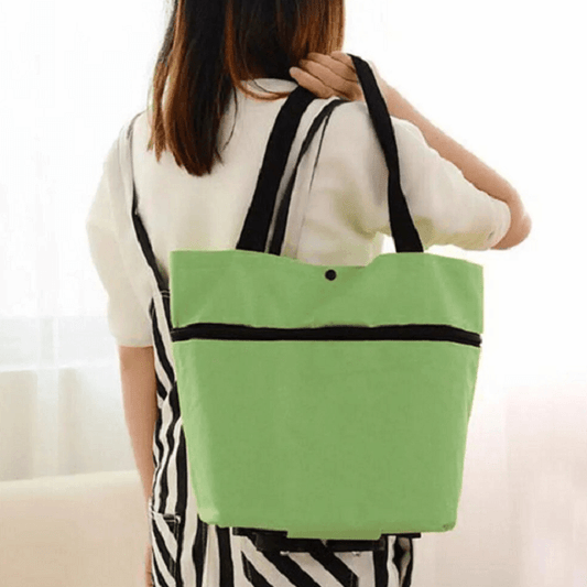 Bolsa De Compras Plegable Con Ruedas🔥/ “Compra sin esfuerzo, sin estrés” sin dolor físico una necesidad práctica / Ultimas unidades en oferta