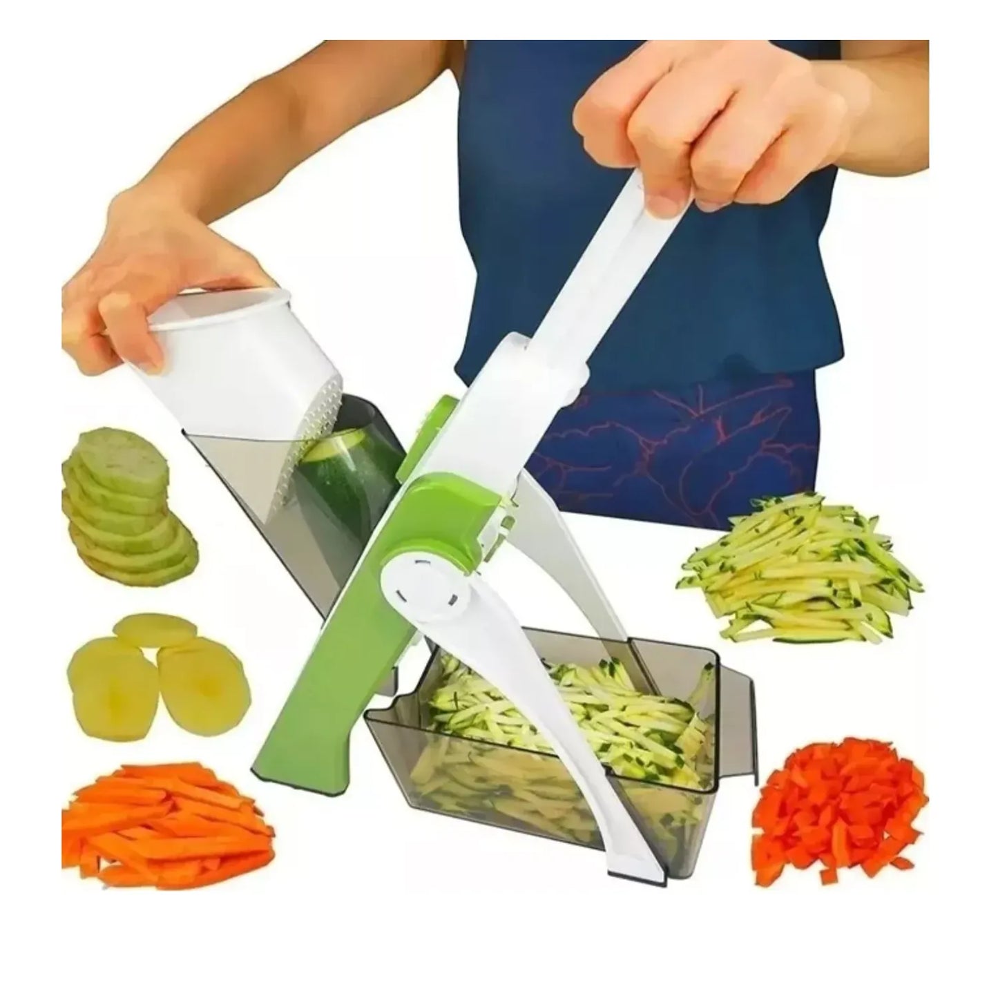 Picadora de Verdura Estilo Brava / AHORRA TIEMPO Y ESFUERZO / Aprovecha solo por hoy 50% de descuento