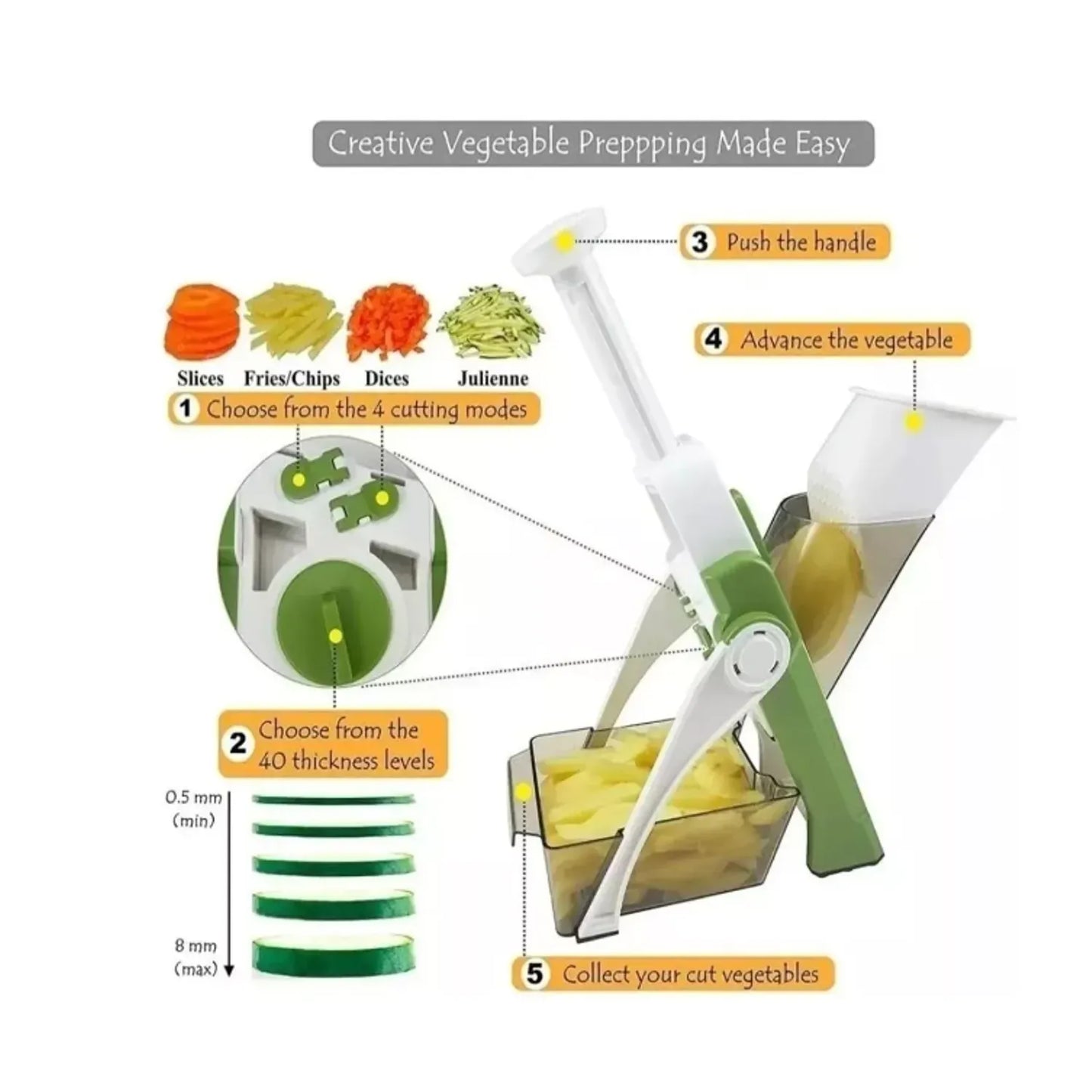 Picadora de Verdura Estilo Brava / AHORRA TIEMPO Y ESFUERZO / Aprovecha solo por hoy 50% de descuento