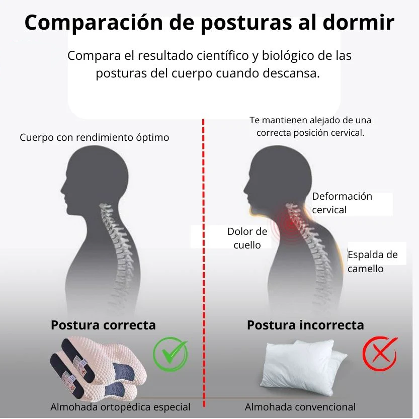 Almohada Cervical Viscosa / Aprovecha ya esta oferta única de descuento