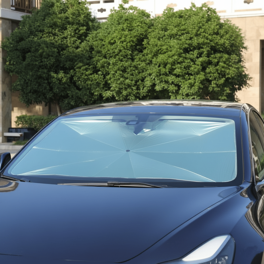 Parasol Quitasol Paraguas Parabrisas / Es el escudo perfecto contra el calor extremo / Aprovecha esta oportunidad única 50% de descuento