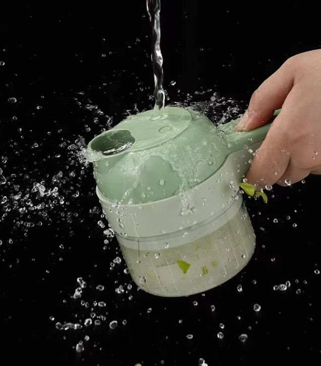 Picadora Eléctrica 4 En 1 Portatil / No mas tiempo perdido en la cocina con este picador!